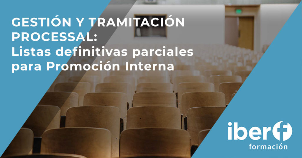 Listas definitivas parciales promoción interna